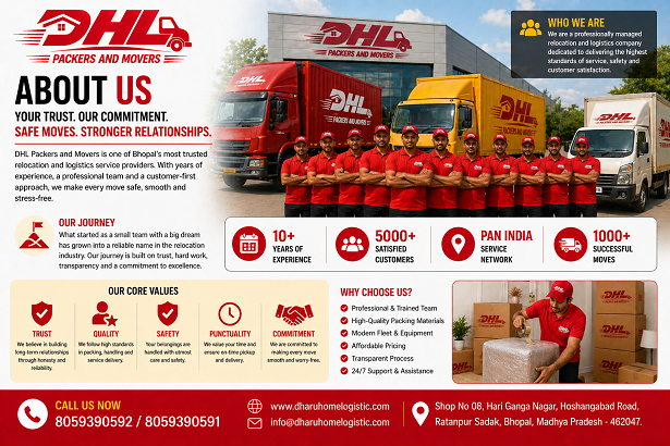 About DHL Packers and Movers